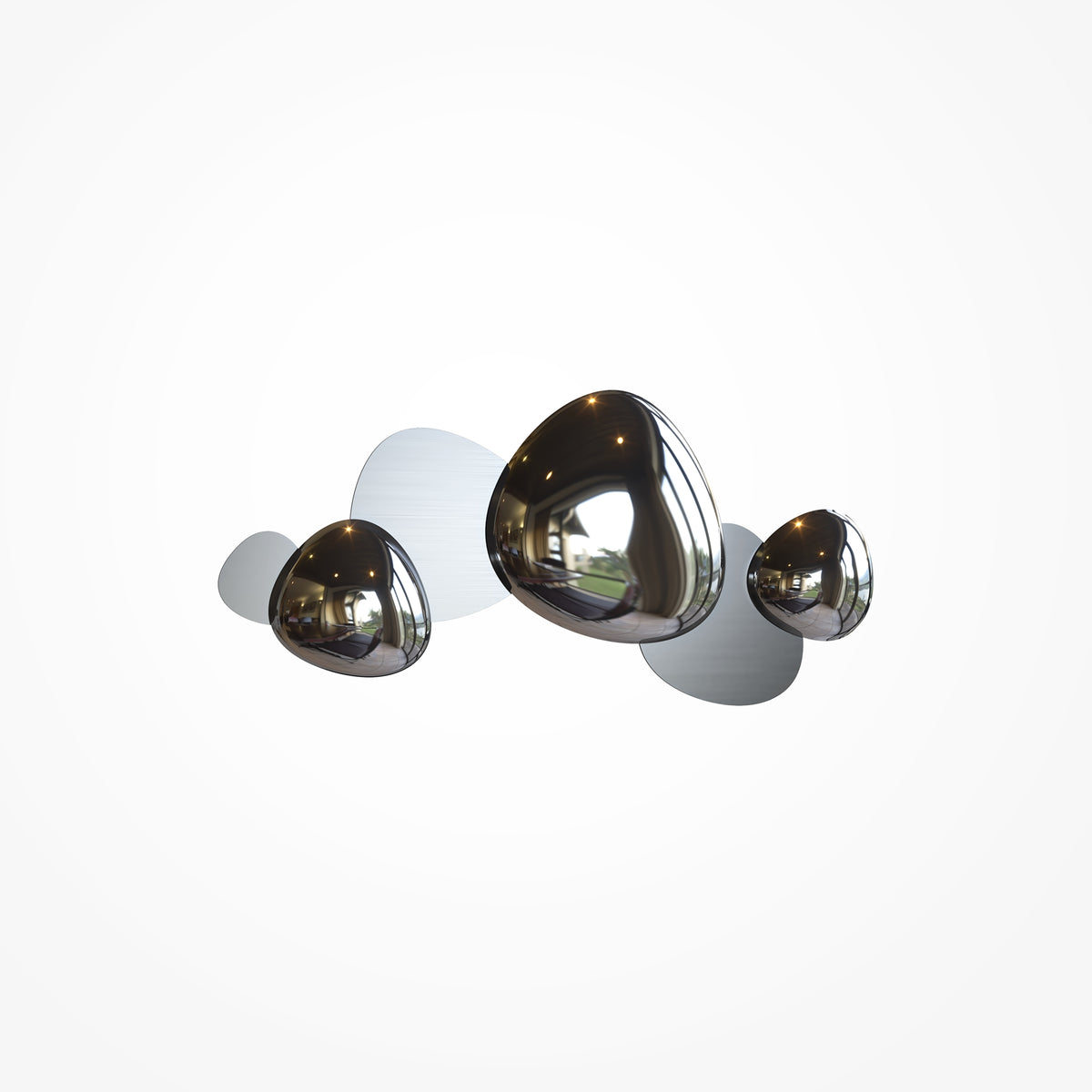 Lampa ścienna Maytoni Jack-stone IP20 x MOD314WL-L13N3K | Nikiel