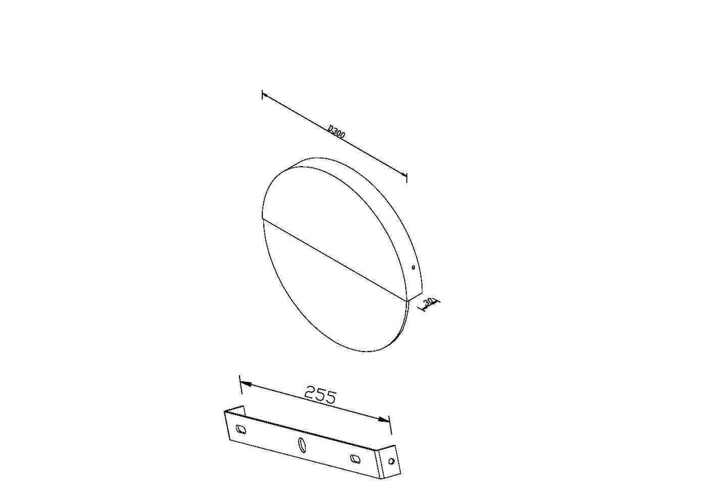 Lampa ścienna Maytoni Jupiter IP20 x MOD320WL-L6BS3K1 | Mosiądz