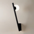 Lampa ścienna Maytoni Kazimir IP20 1xG9 MOD175WL-01B | Czarny