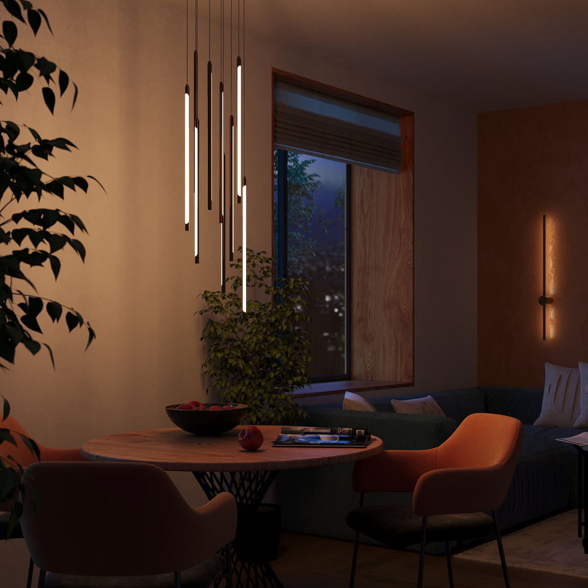 Lampa ścienna Maytoni Light stick IP20 x MOD237WL-L11BS3K | Mosiądz