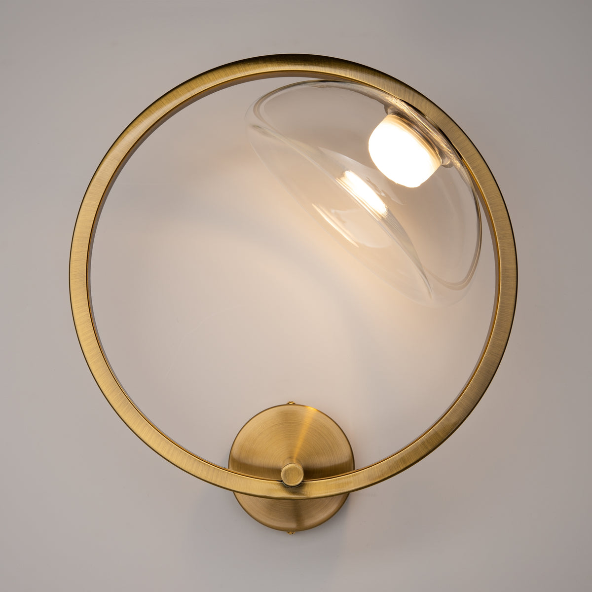 Lampa ścienna Maytoni Lunare IP20 x MOD327WL-L5BS3K | Mosiądz