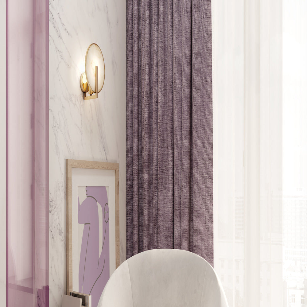 Lampa ścienna Maytoni Marmo IP20 1xE14 MOD099WL-01G2 | Mosiądz