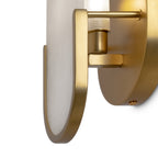 Lampa ścienna Maytoni Marmo IP20 1xE14 MOD099WL-01G3 | Mosiądz