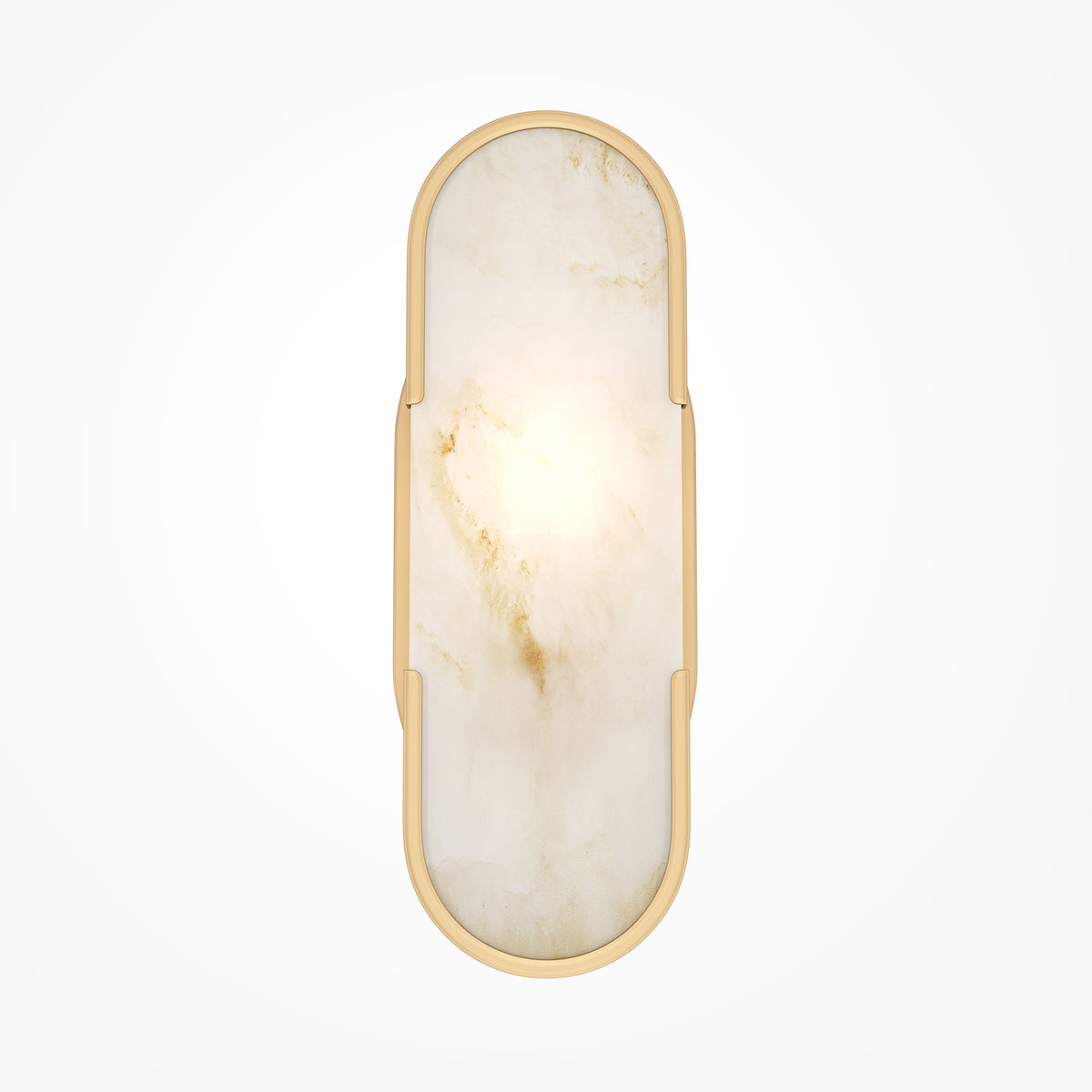 Lampa ścienna Maytoni Marmo IP20 1xE14 MOD099WL-01G3 | Mosiądz