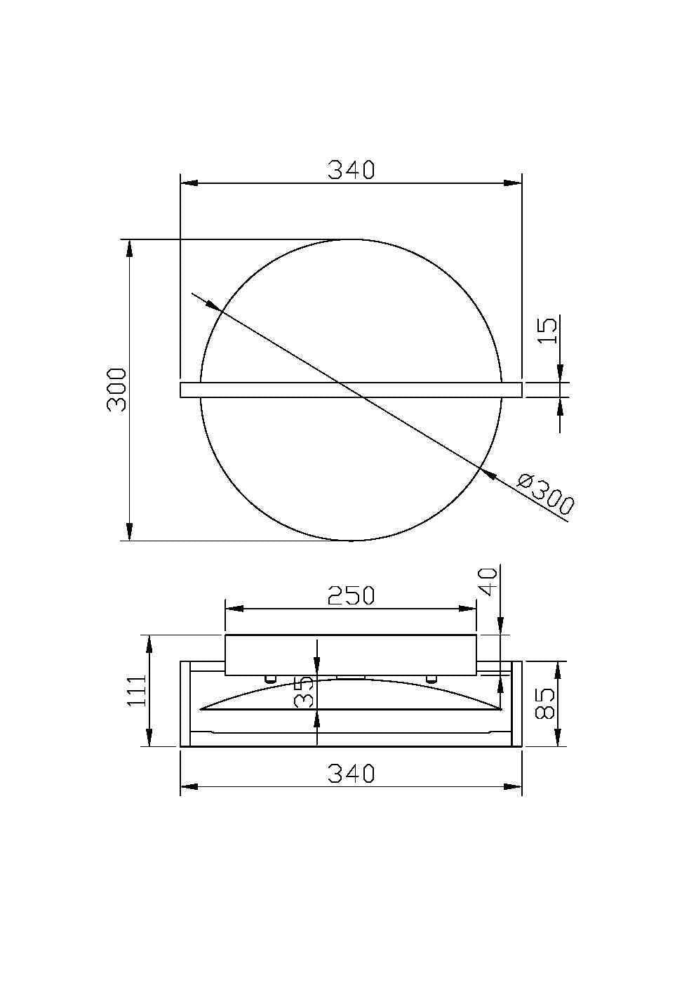 Lampa ścienna Maytoni Mira IP20 x MOD279WL-L14B3K | Czarny