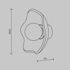 Lampa ścienna Maytoni Miracle IP20 1xG9 MOD207WL-01BS | Mosiądz