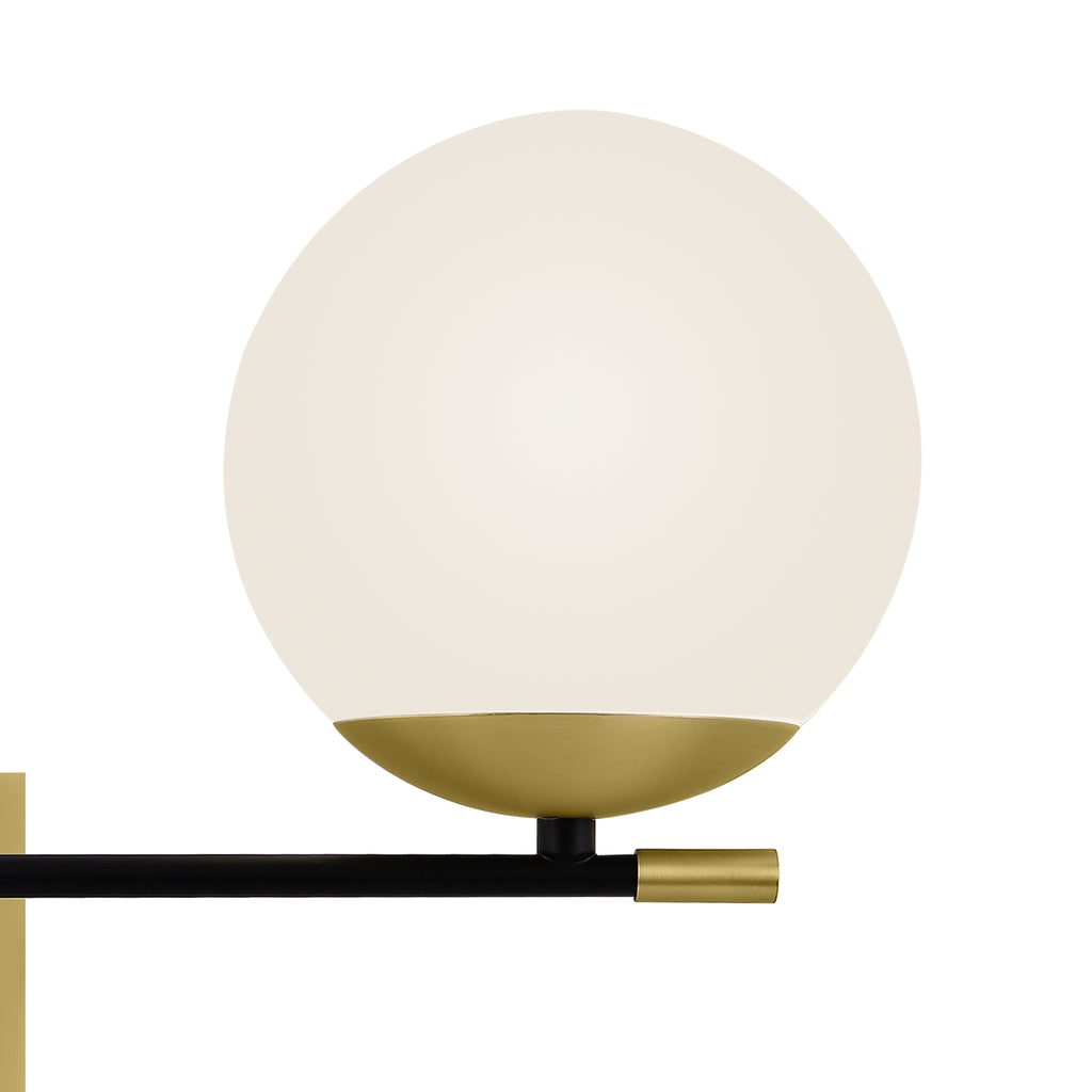 Lampa ścienna Maytoni Nostalgia IP20 2xE14 MOD050WL-02G | Czarno-złoty