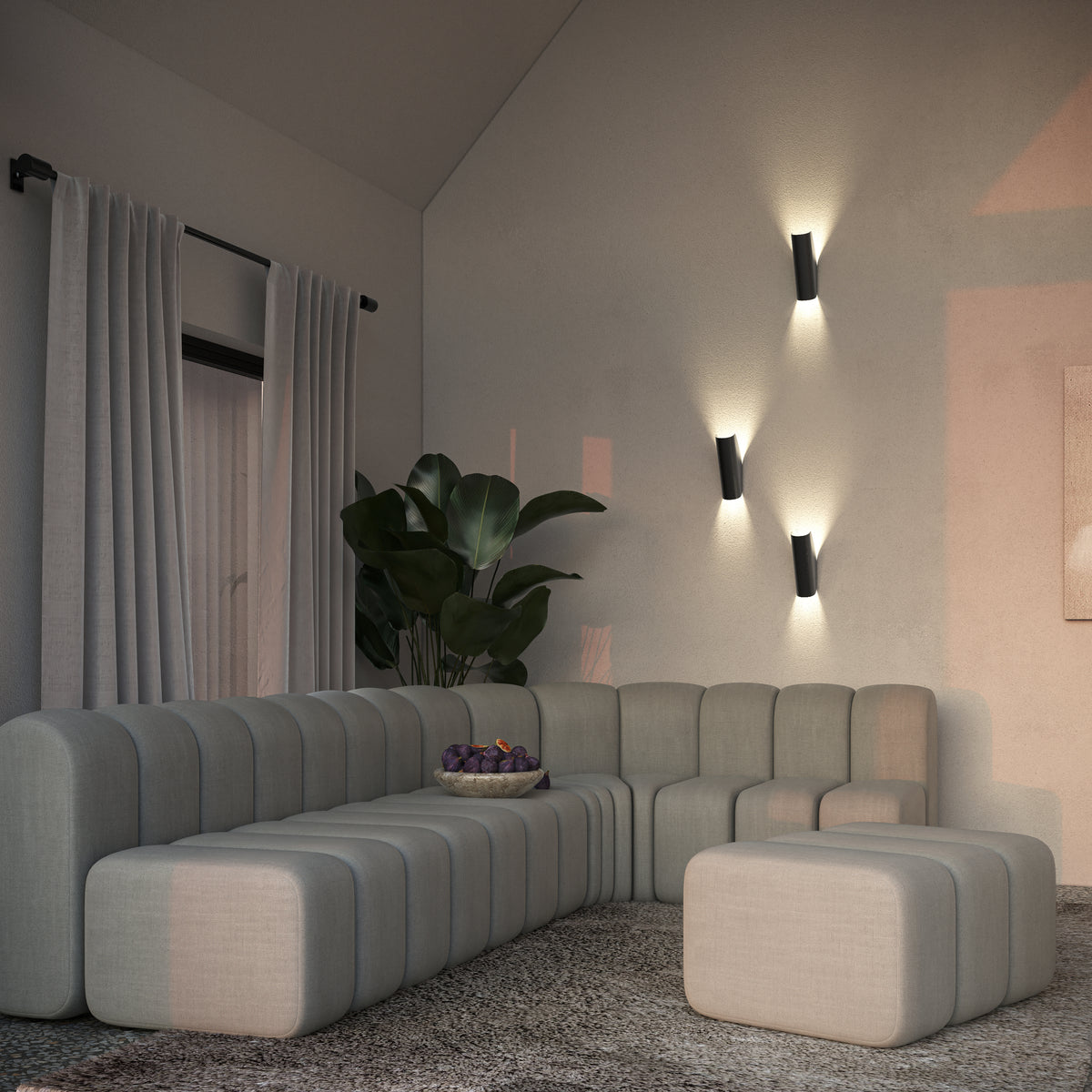 Lampa ścienna Maytoni Notta IP20 1xG9 MOD417WL-01B | Czarny