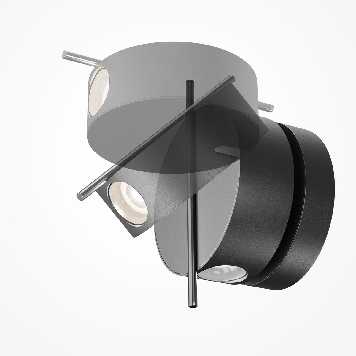 Lampa ścienna Maytoni Nuance IP20 x MOD180WL-L4B3K | Czarny