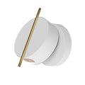Lampa ścienna Maytoni Nuance IP20 x MOD180WL-L4W3K1 | Biały i mosiądz