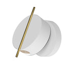 Lampa ścienna Maytoni Nuance IP20 x MOD180WL-L4W3K1 | Biały i mosiądz