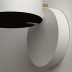 Lampa ścienna Maytoni Nuance IP20 x MOD180WL-L4W3K1 | Biały i mosiądz