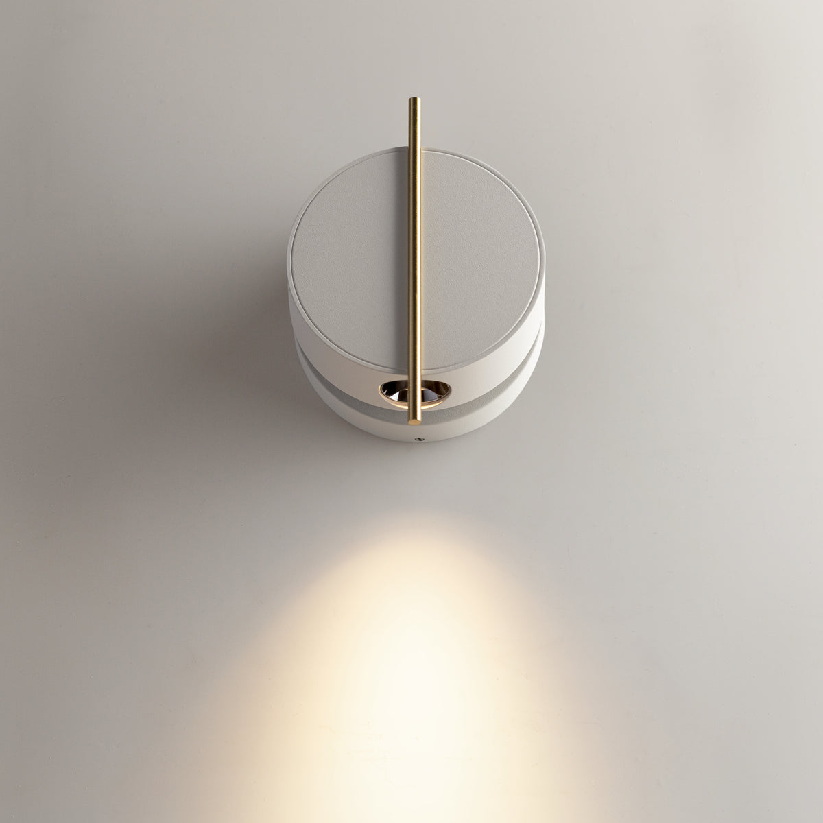 Lampa ścienna Maytoni Nuance IP20 x MOD180WL-L4W3K1 | Biały i mosiądz