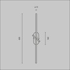 Lampa ścienna Maytoni Renaissance IP20 x MOD256WL-L5BS3K3 | Mosiądz