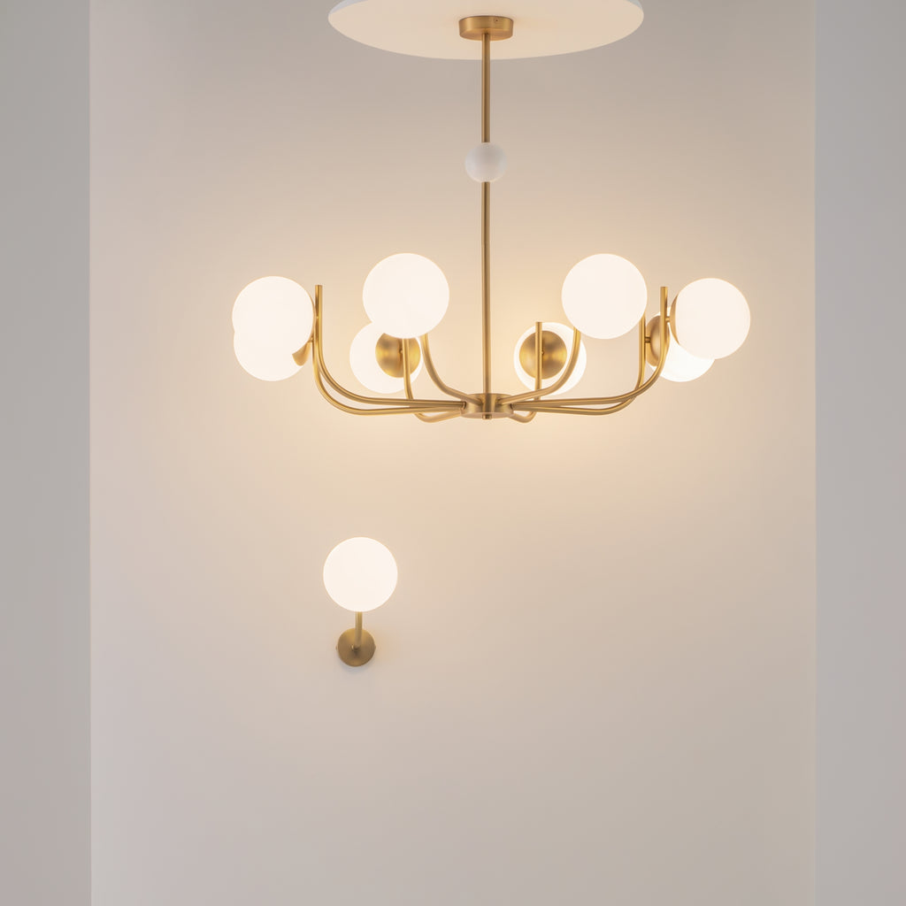 Lampa ścienna Maytoni Rendez-vous IP20 1xE14 MOD109WL-01BS | Mosiądz