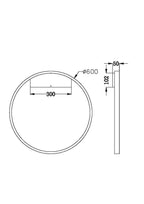 Lampa ścienna Maytoni Rim IP20 x MOD058WL-L35BS3K | Mosiądz