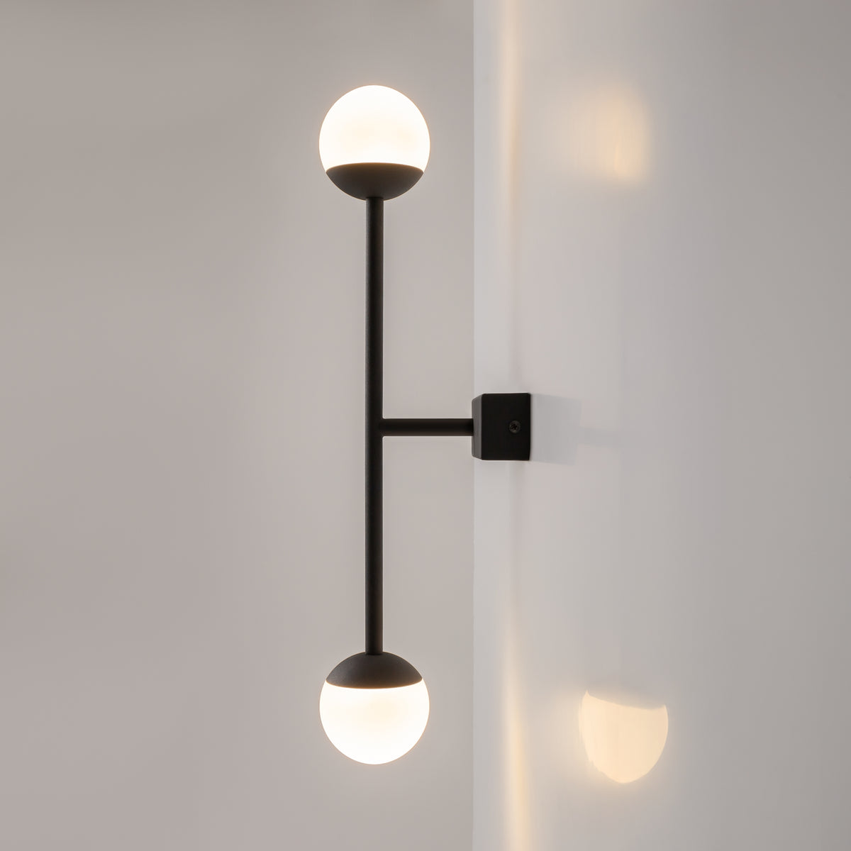 Lampa ścienna Maytoni Touch IP20 x MOD285WL-L10B3K | Czarny