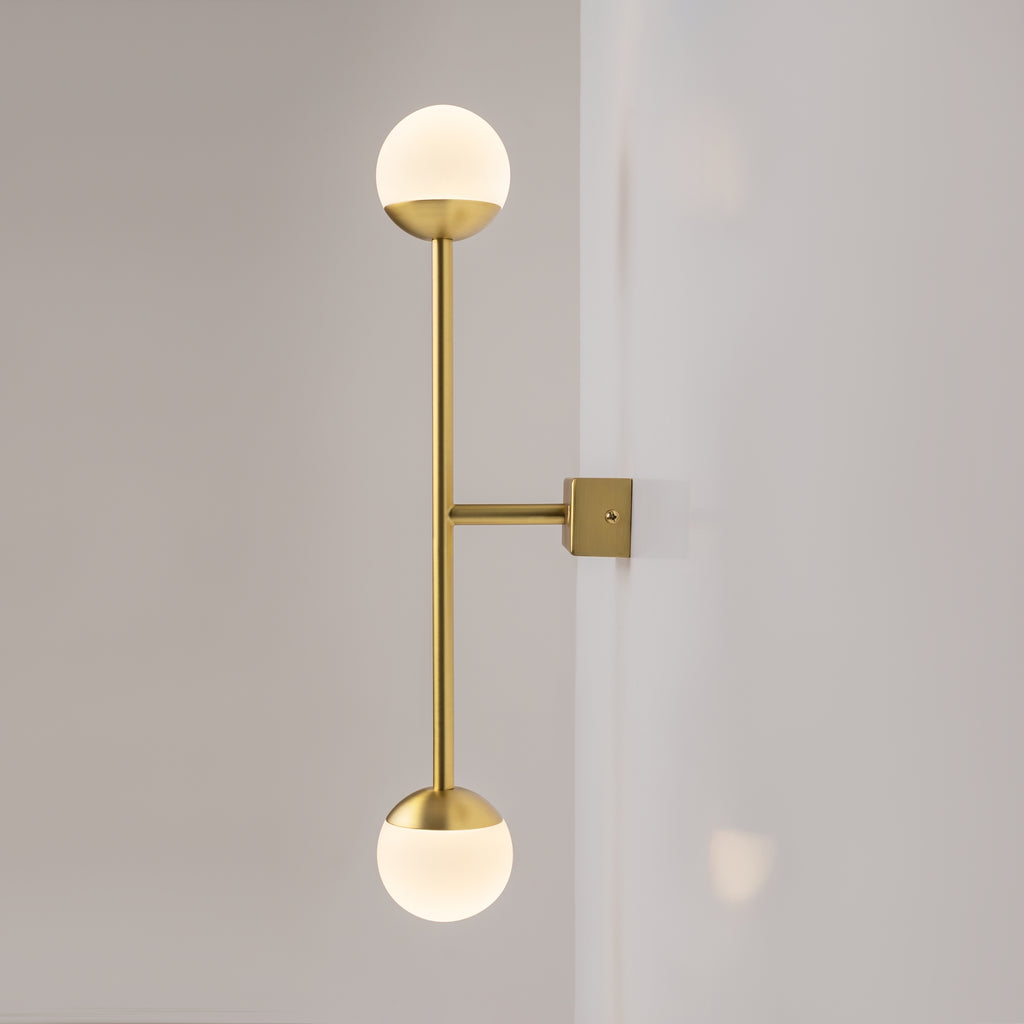 Lampa ścienna Maytoni Touch IP20 x MOD285WL-L10BS3K | Mosiądz