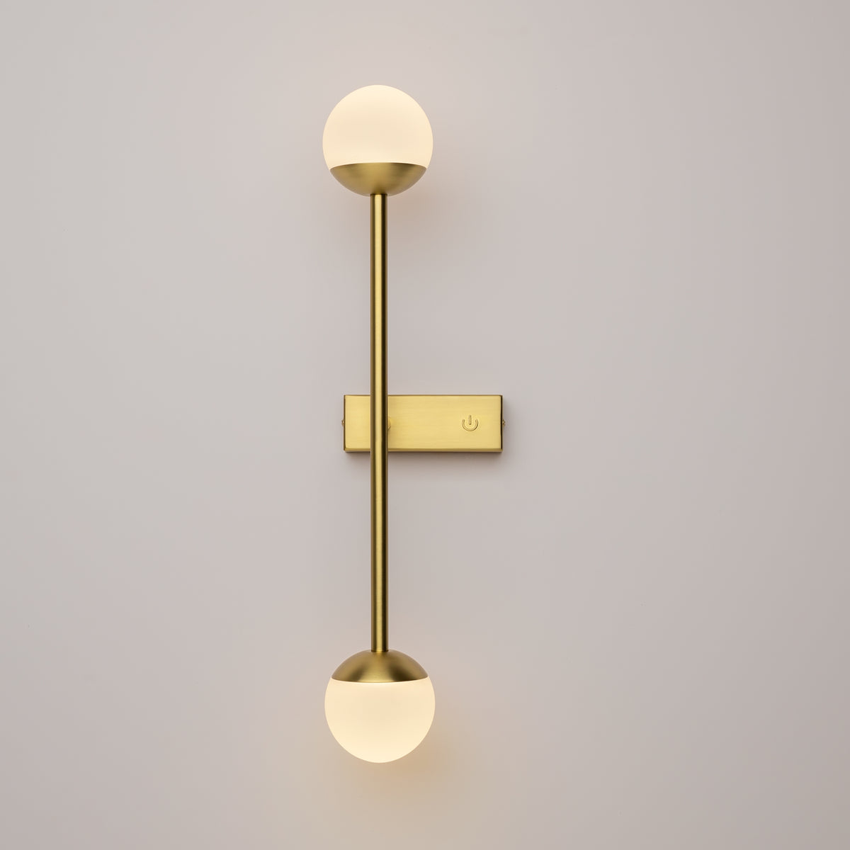 Lampa ścienna Maytoni Touch IP20 x MOD285WL-L10BS3K | Mosiądz