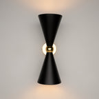 Lampa ścienna Maytoni Vesper IP20 2xE14 MOD108WL-02GB | Złoto