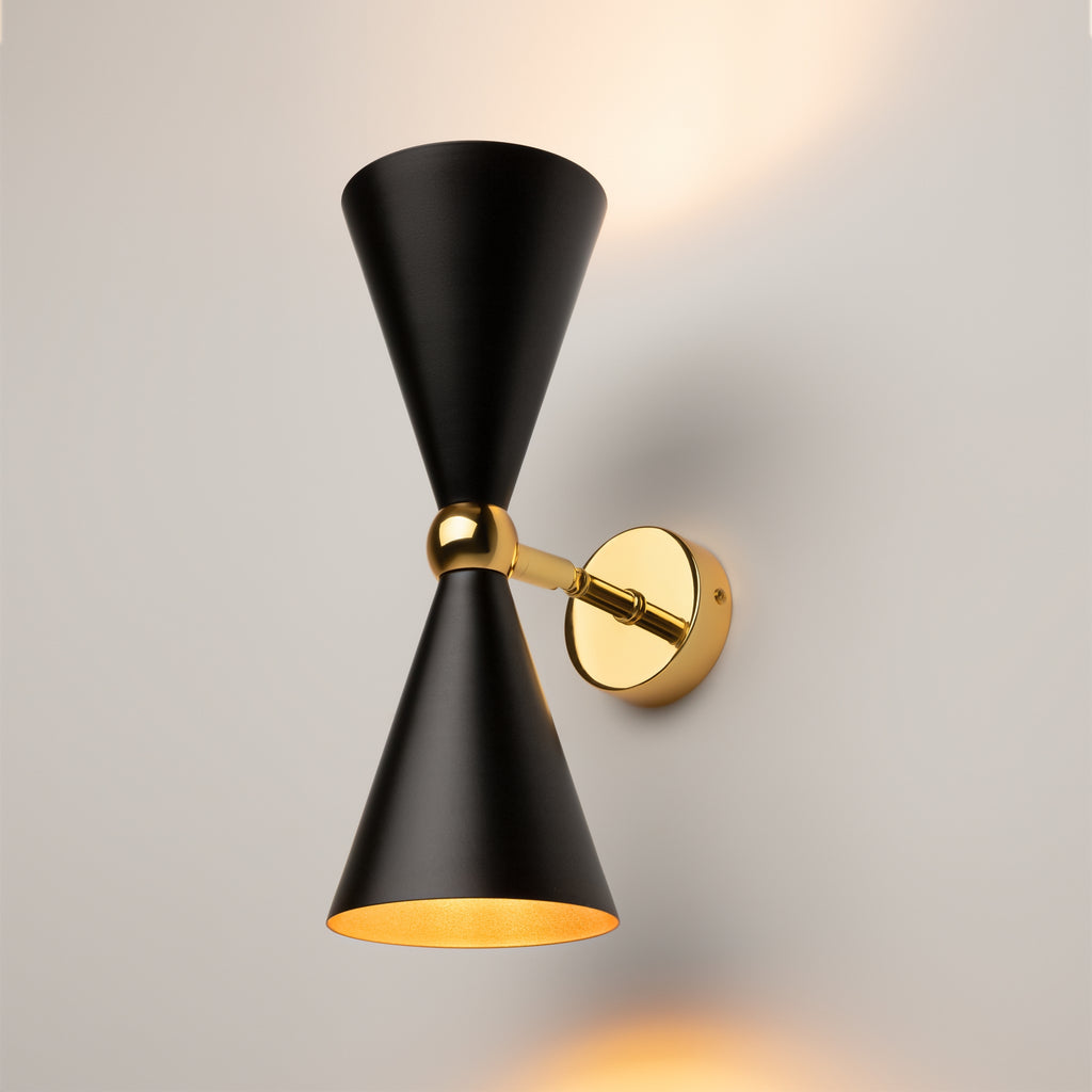 Lampa ścienna Maytoni Vesper IP20 2xE14 MOD108WL-02GB | Złoto