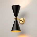 Lampa ścienna Maytoni Vesper IP20 2xE14 MOD108WL-02GB | Złoto