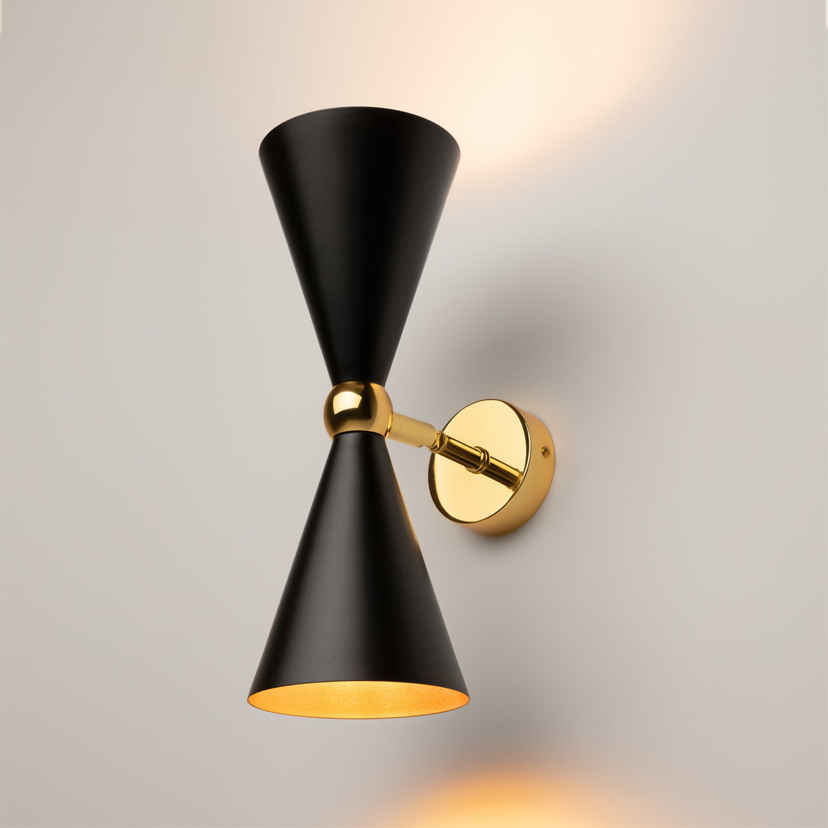 Lampa ścienna Maytoni Vesper IP20 2xE14 MOD108WL-02GB | Złoto