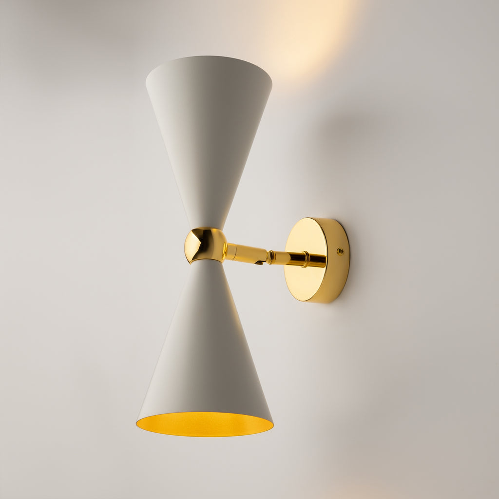 Lampa ścienna Maytoni Vesper IP20 2xE14 MOD108WL-02WG | Złoto