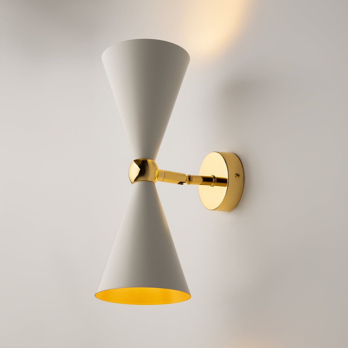 Lampa ścienna Maytoni Vesper IP20 2xE14 MOD108WL-02WG | Złoto