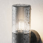 Lampa ścienna Outdoor Amas IP54 1xE27 O432WL-01GF | Grafit