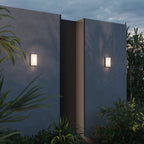 Lampa ścienna Outdoor Badd IP54 x O454WL-L10GF3K | Grafit