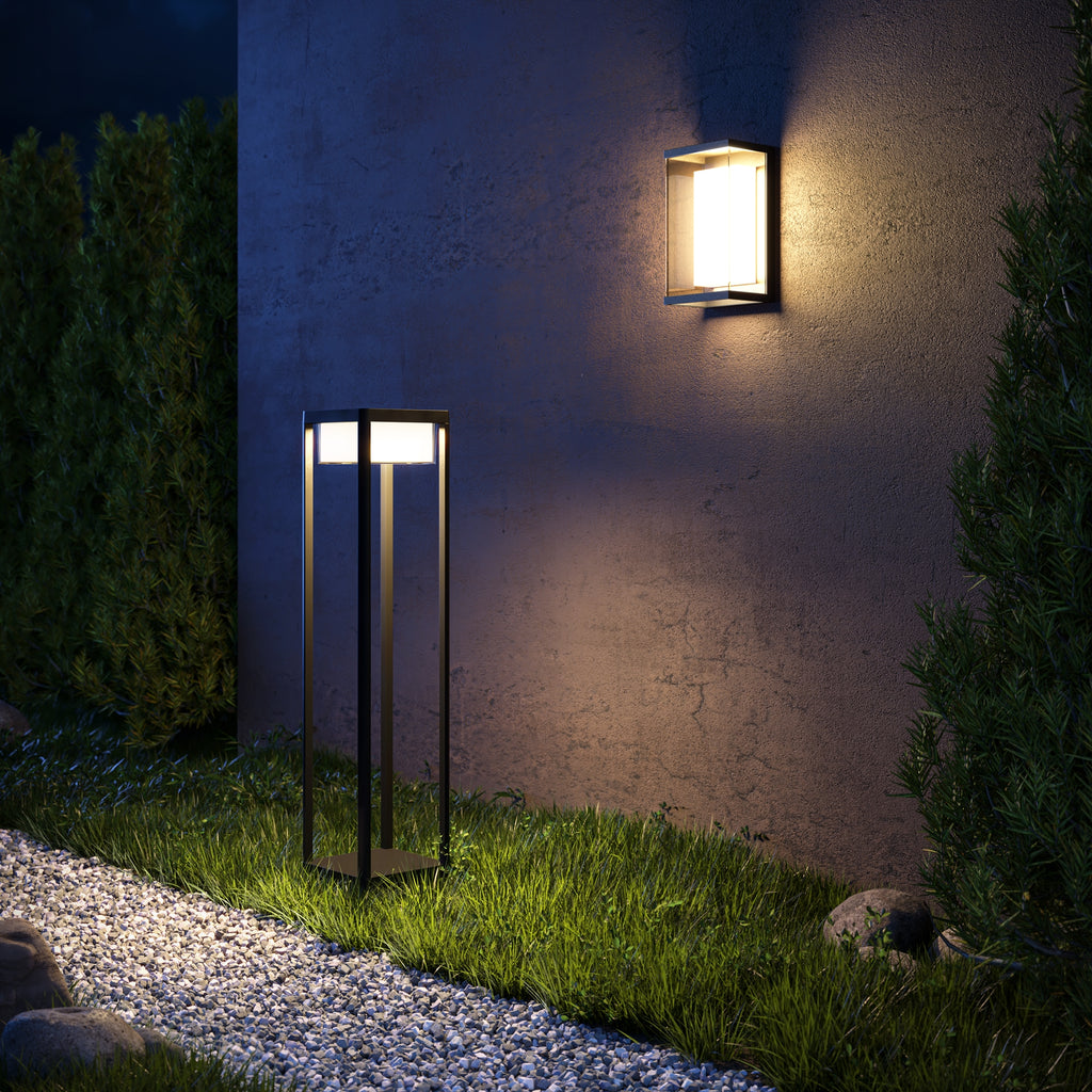 Lampa ścienna Outdoor Baker Street IP65 x O021WL-L10B3K | Czarny