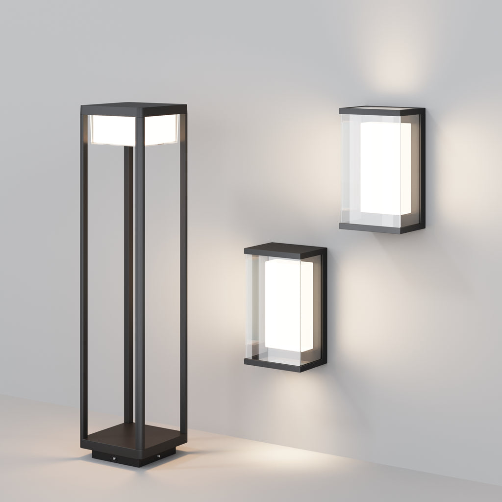 Lampa ścienna Outdoor Baker Street IP65 x O021WL-L10B3K | Czarny