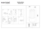 Lampa ścienna Outdoor Barrel IP54 1xE27 O453WL-01GF | Grafit