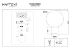 Lampa ścienna Outdoor Bold IP54 1xE27 O598WL-01B1 | Czarny