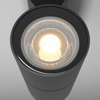 Lampa ścienna Outdoor Bowery IP54 1xGU10 O574WL-01B | Czarny