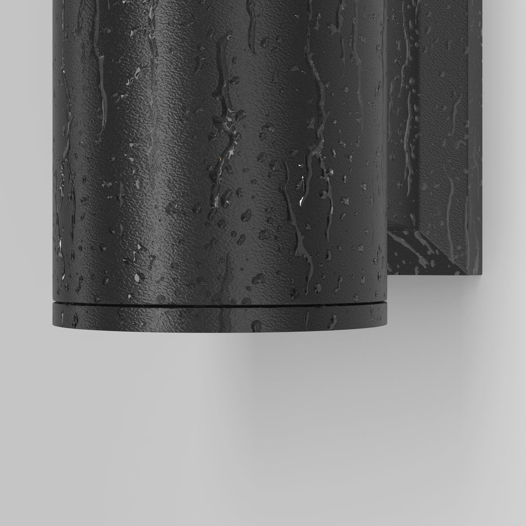 Lampa ścienna Outdoor Bowery IP54 1xGU10 O574WL-01B | Czarny