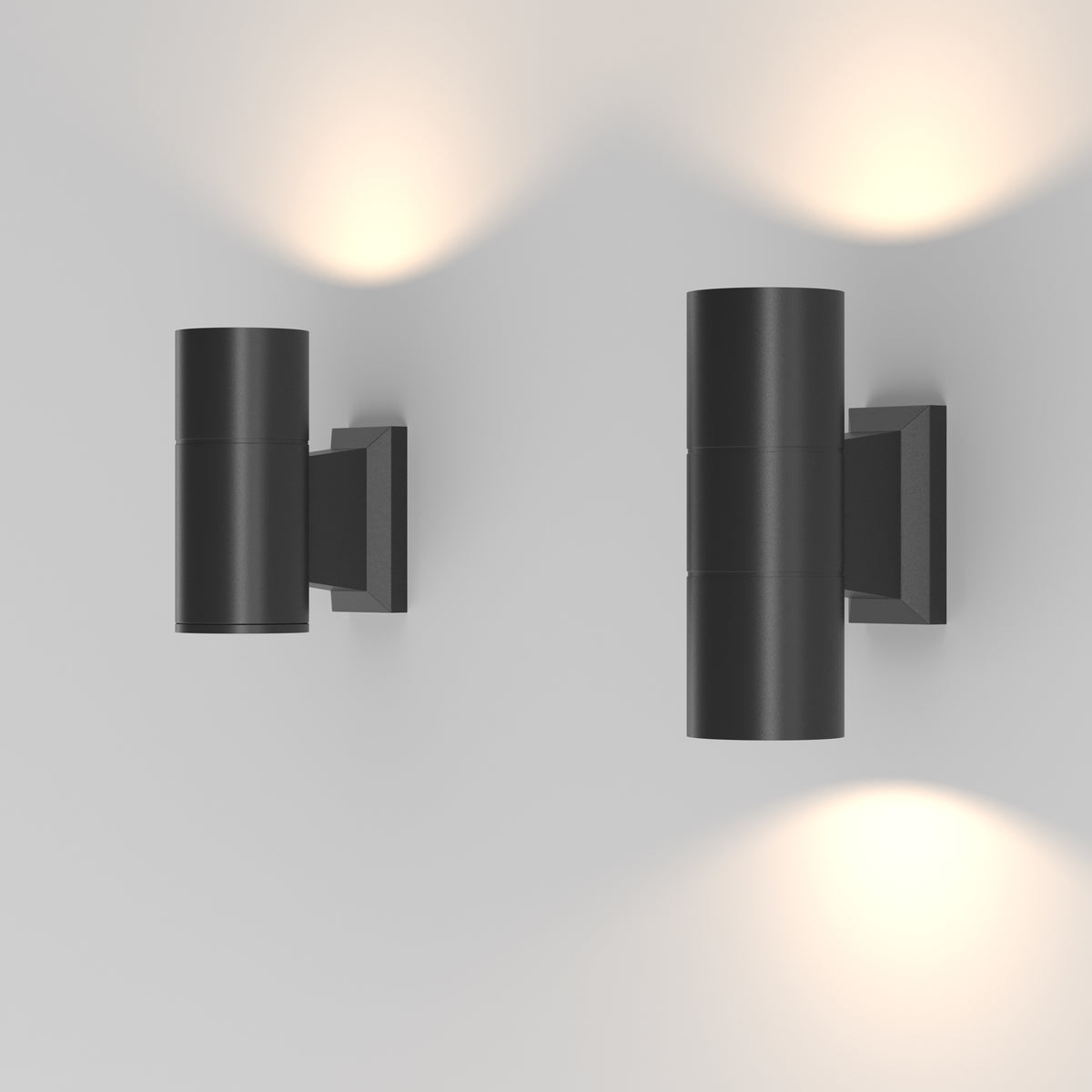 Lampa ścienna Outdoor Bowery IP54 1xGU10 O574WL-01B | Czarny