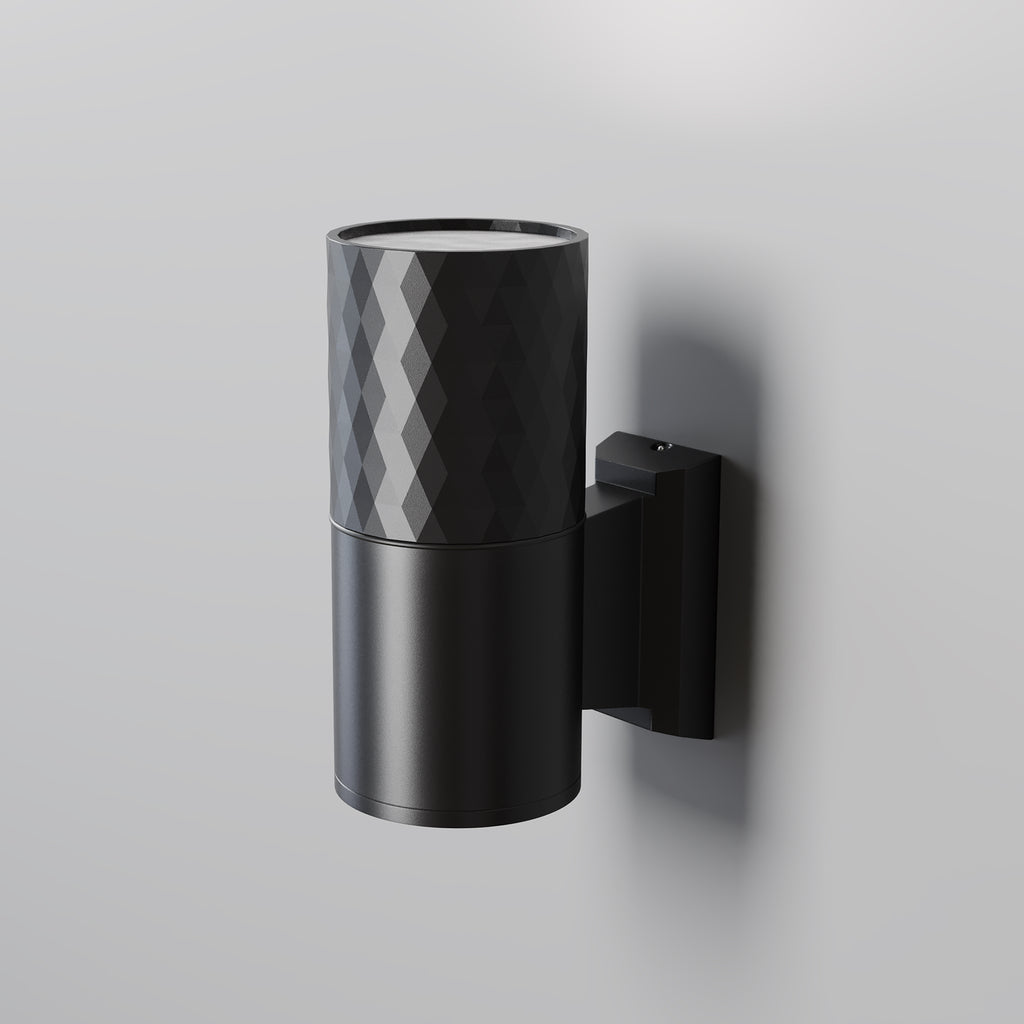 Lampa ścienna Outdoor Bowery IP54 1xGU10 O583WL-01B | Czarny