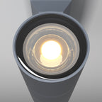 Lampa ścienna Outdoor Bowery IP54 2xGU10 O574WL-02GR | Szary