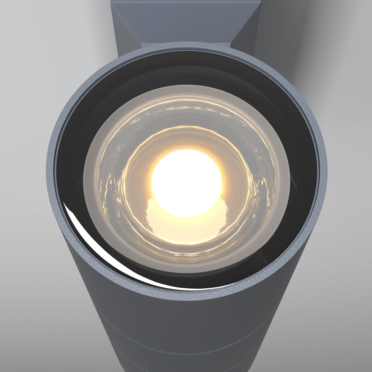 Lampa ścienna Outdoor Bowery IP54 2xGU10 O574WL-02GR | Szary