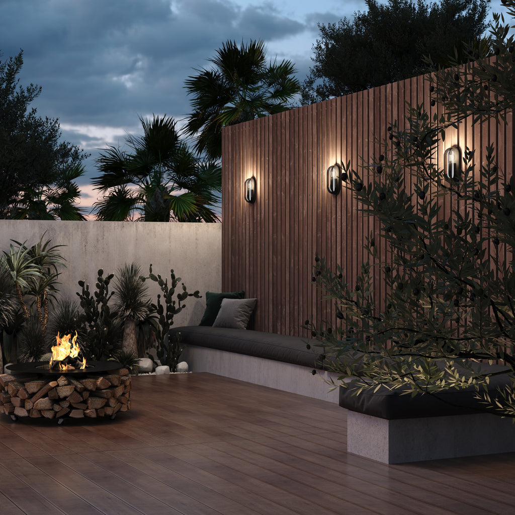 Lampa ścienna Outdoor Candle IP65 1xE27 O449WL-01GF | Grafit