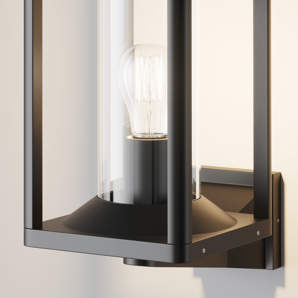 Lampa ścienna Outdoor Cell IP65 1xE27 O452WL-01GF | Grafit