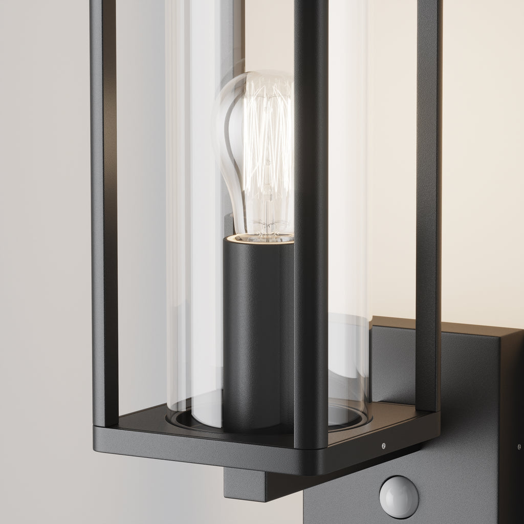 Lampa ścienna Outdoor Cell IP65 1xE27 O452WL-01GFSR | Grafit