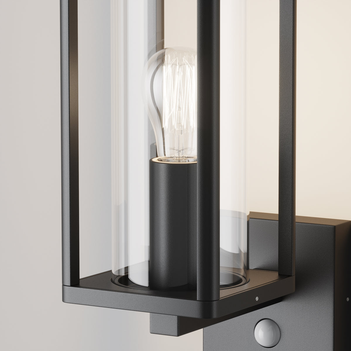 Lampa ścienna Outdoor Cell IP65 1xE27 O452WL-01GFSR | Grafit
