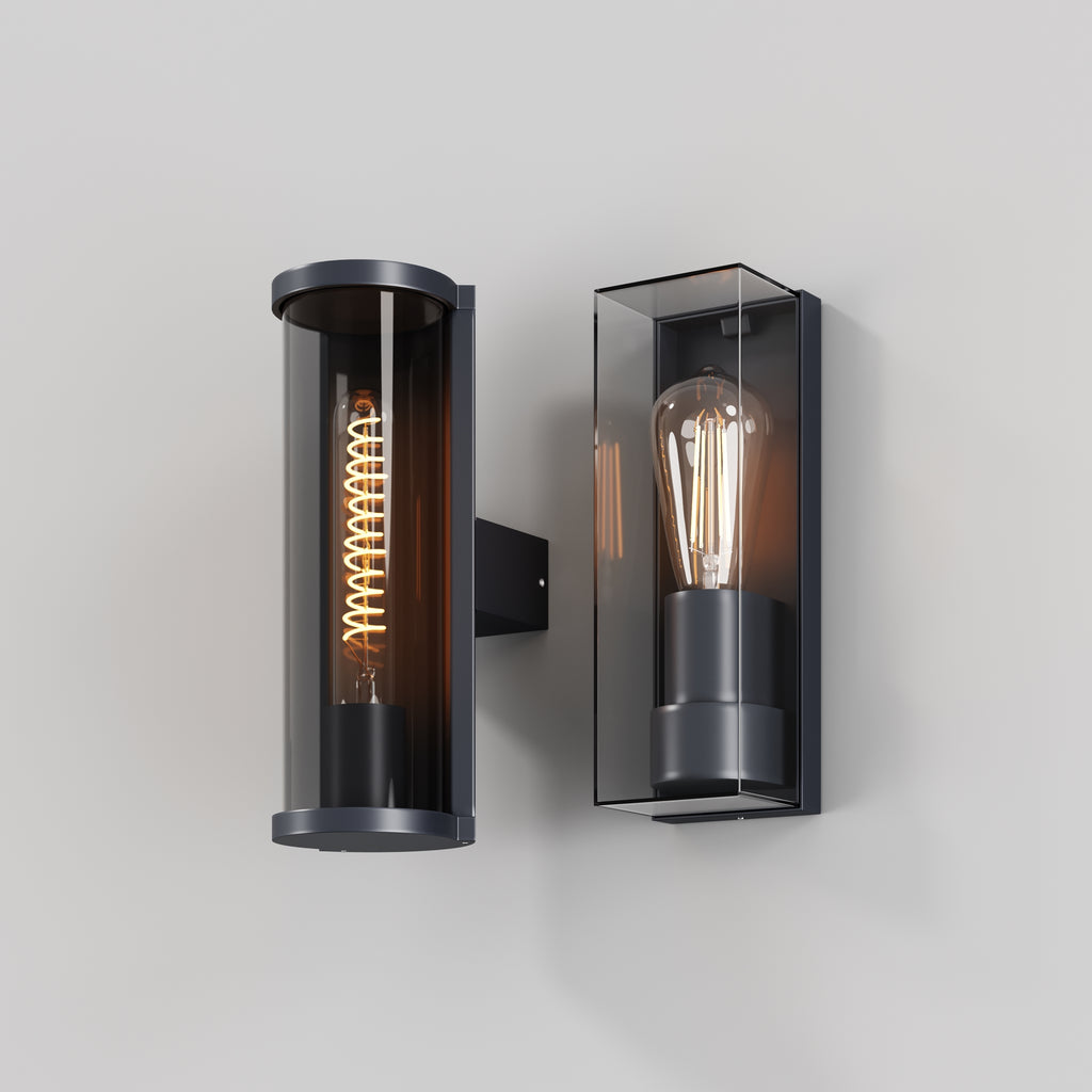 Lampa ścienna Outdoor Conf IP54 1xE27 O451WL-01GF | Grafit