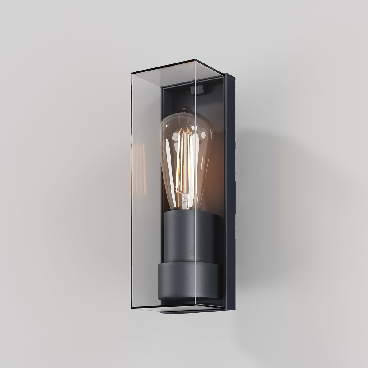 Lampa ścienna Outdoor Conf IP65 1xE27 O450WL-01GF | Grafit