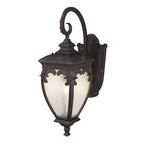 Lampa ścienna Outdoor Fleur IP44 1xE27 O414WL-01BZ | Brąz antyczny