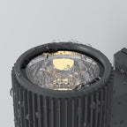 Lampa ścienna Outdoor Rando IP54 1xE27 O419WL-01GR | Szary