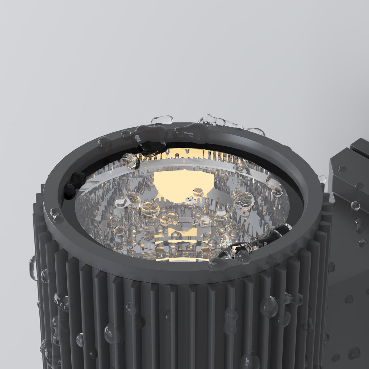 Lampa ścienna Outdoor Rando IP54 1xE27 O419WL-01GR | Szary